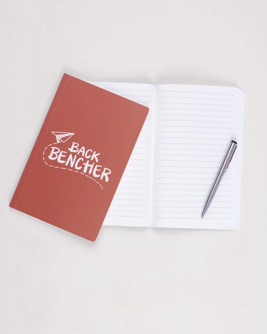 Backbencher Printed Notebook